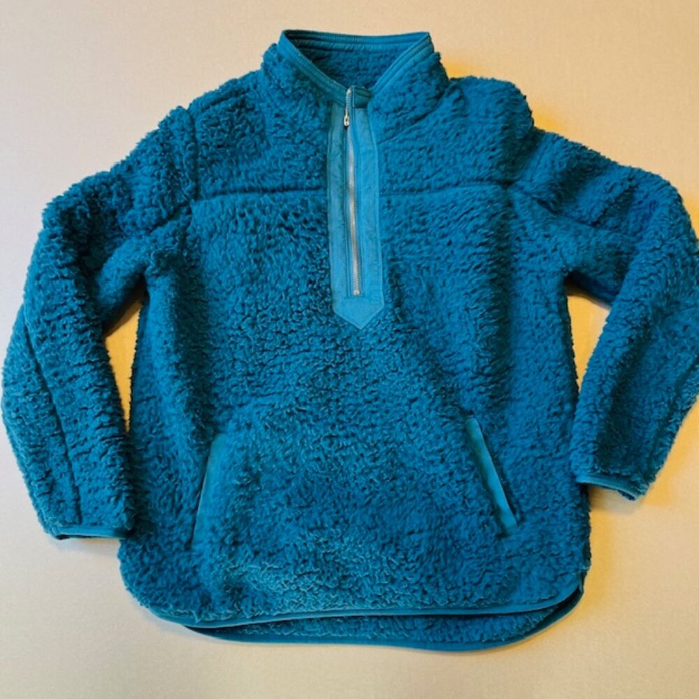 Time and True Sherpa Fleece Pullover